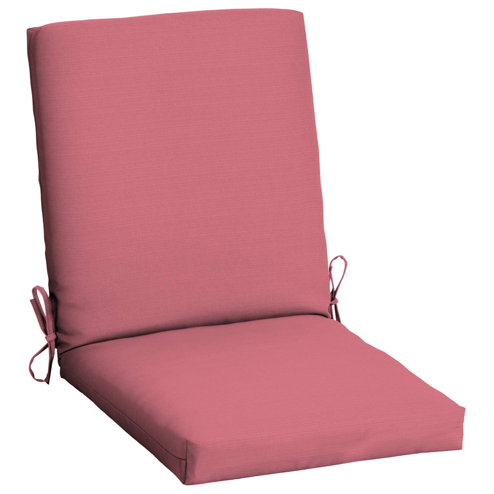 Mainstays 43 inch x 20 inch Grapefruit Texture Rectangle Outdoor Chair Cushion, 1 Piece, Size: 20 x 43