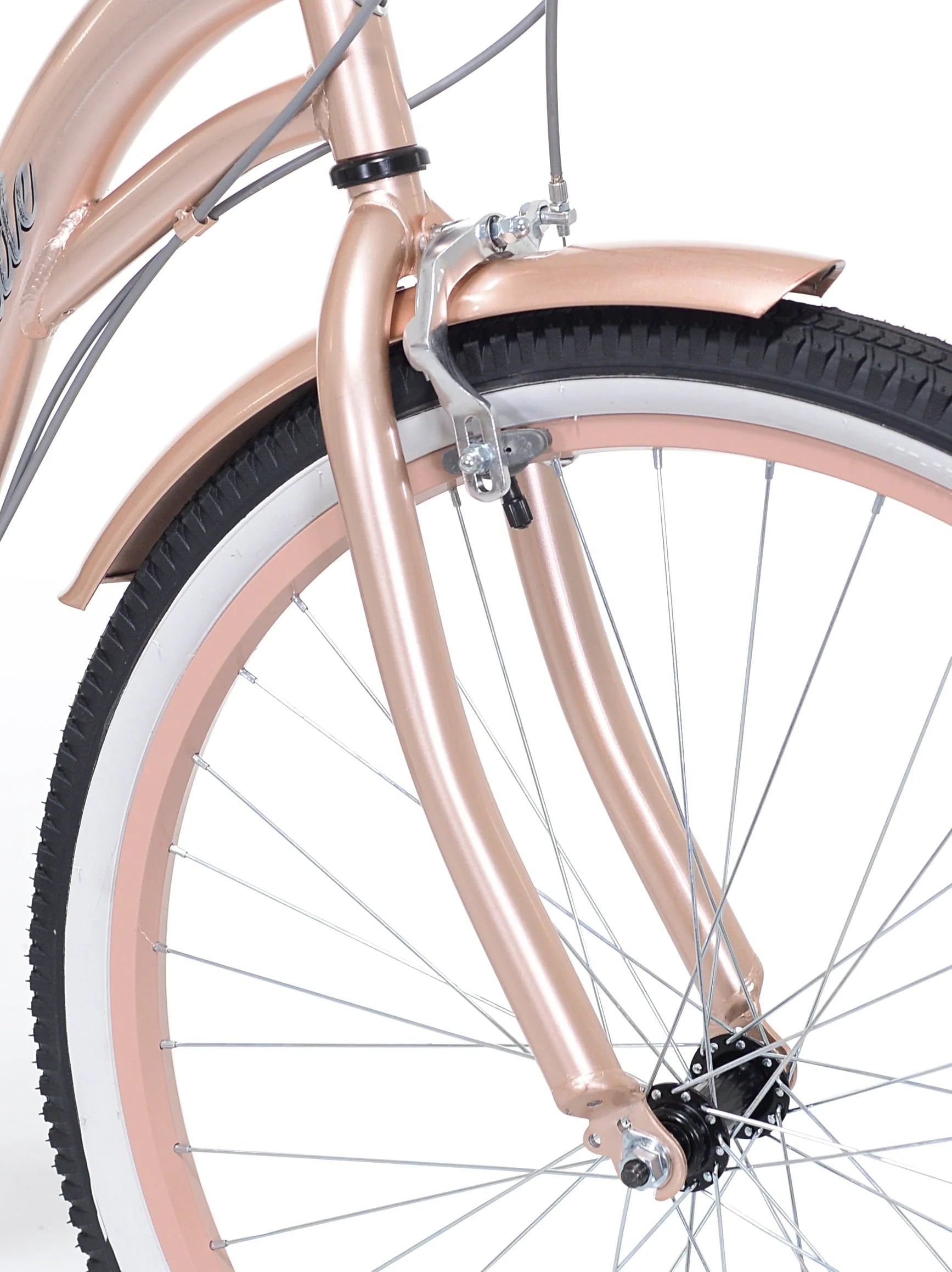 Kent 26 In. Bayside Women'S Cruiser Bike, Rosé Gold