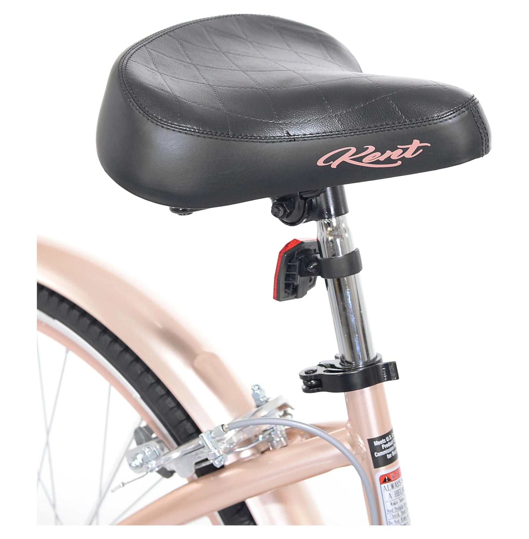Kent 26 In. Bayside Women'S Cruiser Bike, Rosé Gold